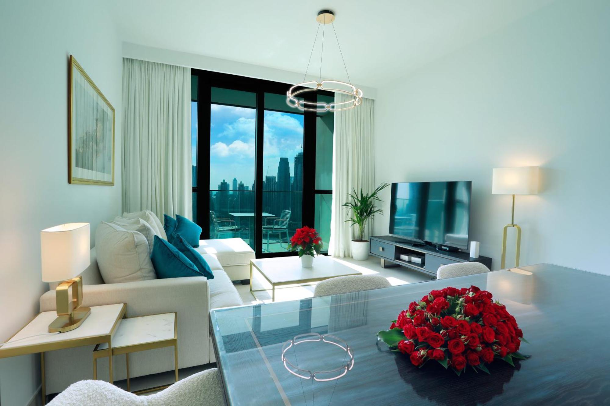 Elegant Apartment With Direct Access To Dubai Mall Exteriér fotografie